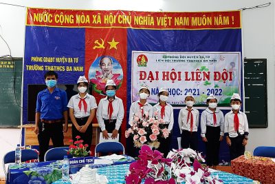 Một số hình ảnh Đại hội liên đội năm học 2021 – 2022