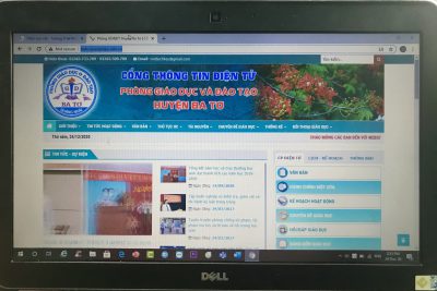 Tập huấn trang thông tin điện tử
